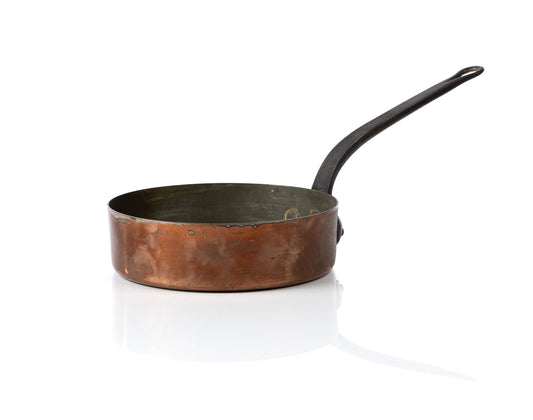 Antique French Copper saucepan from The French Alps