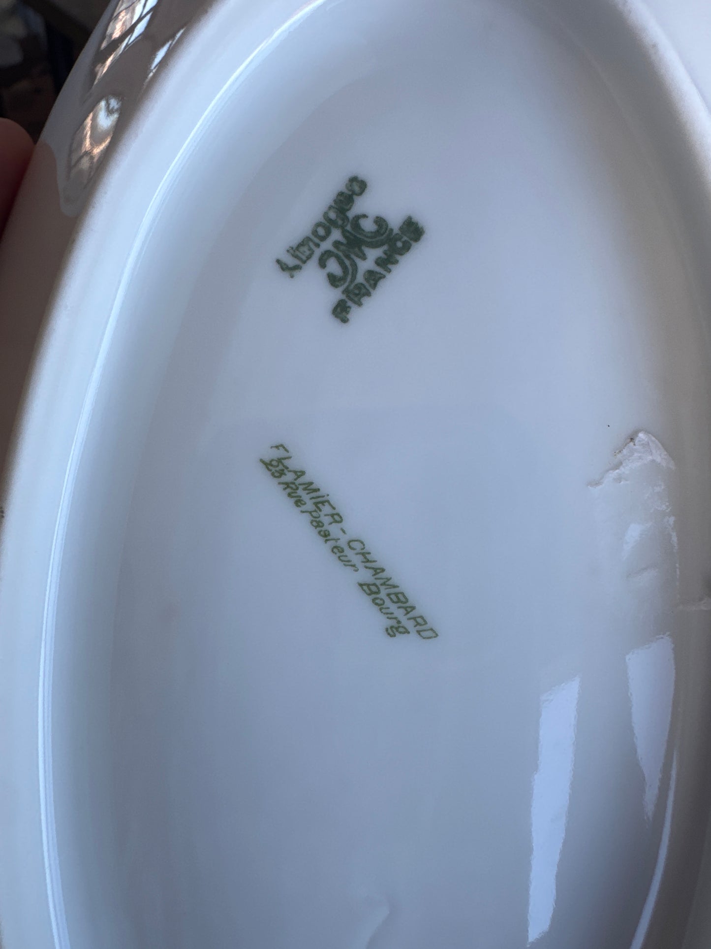 Set of Antique French oval dishes in Holiday Gift Box – Perfect Christmas Present