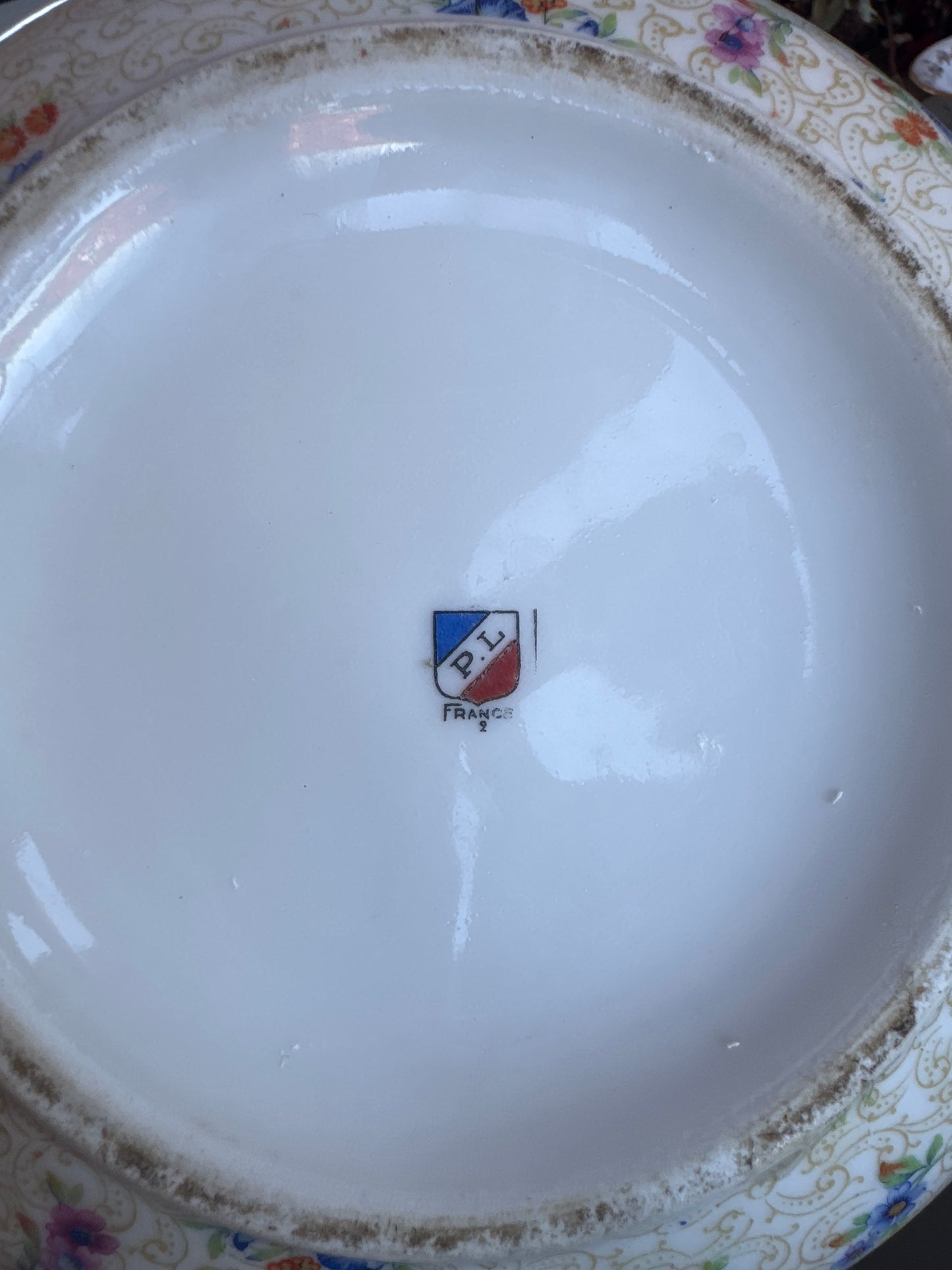 Elegant Antique French Bowl in Holiday Gift Box – Perfect Christmas Present