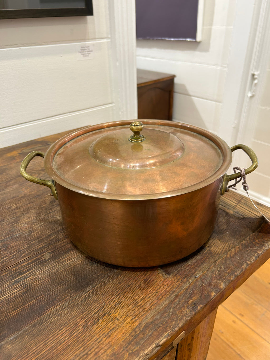【最安値人気】LECELLIER VILLEDIEU製 銅製 大型 ポワソニエール 魚料理用鍋 調理器具