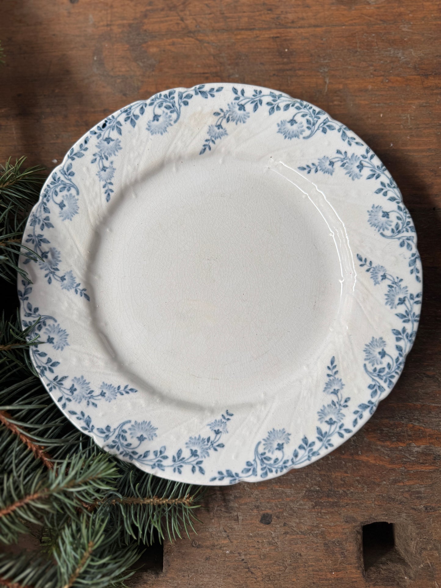 Vintage French Plate (cake stand)