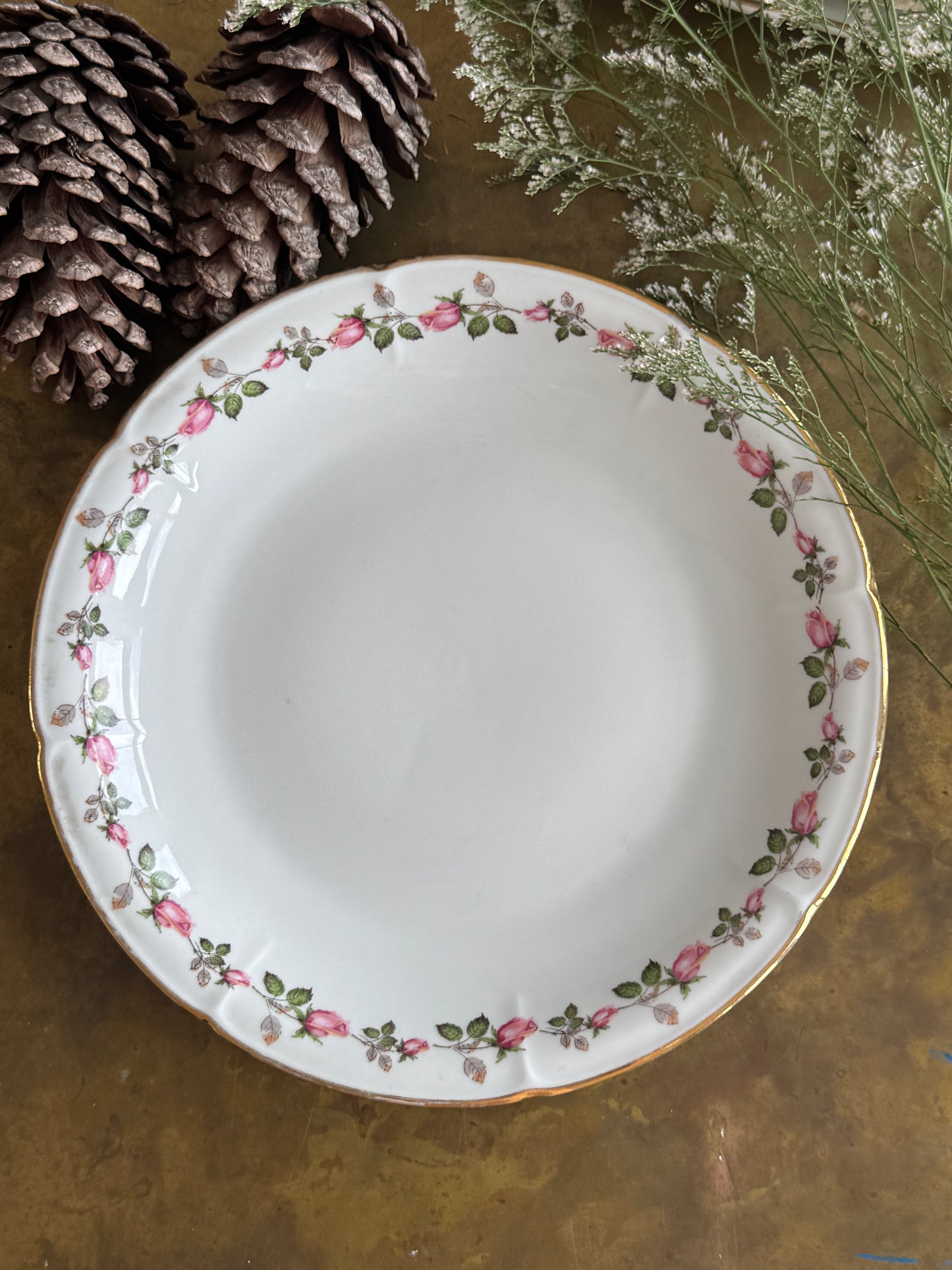 Elegant Antique French Bowl in Holiday Gift Box – Perfect Christmas Present