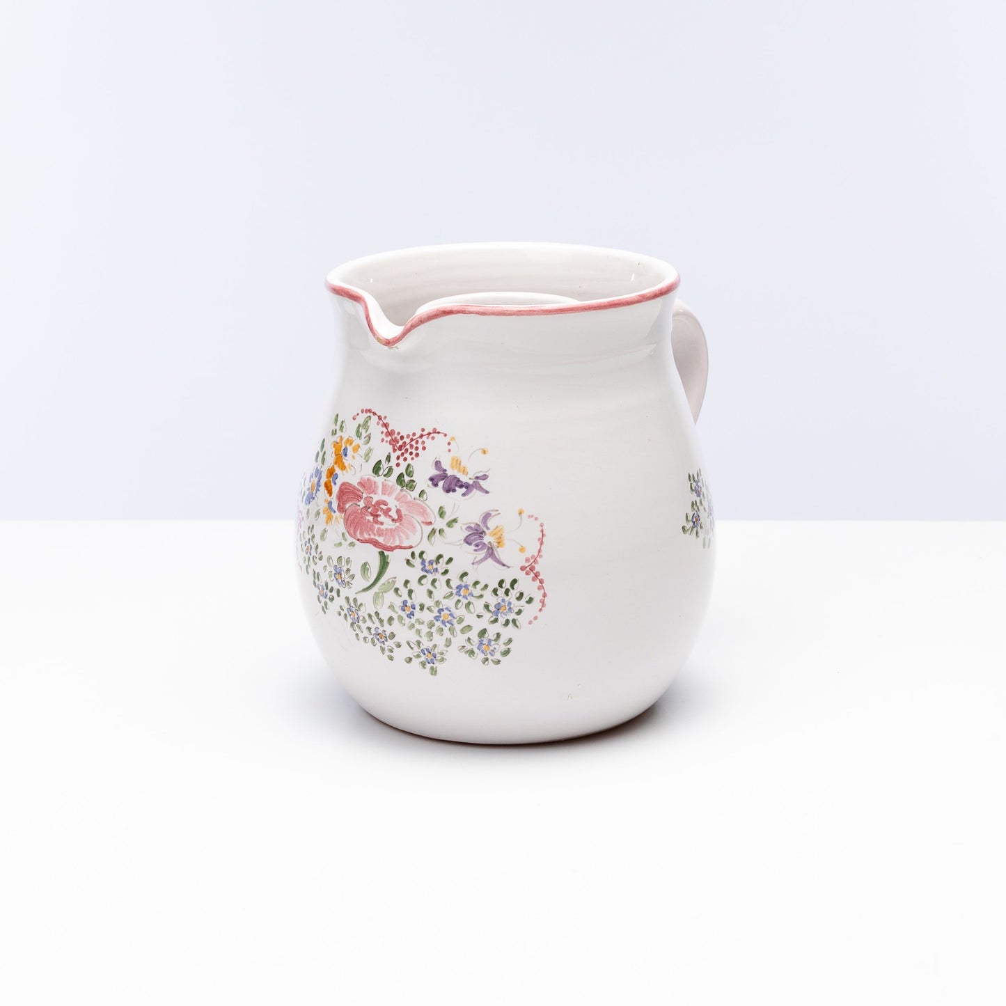 Vintage French hand painted Jug from The French Alps