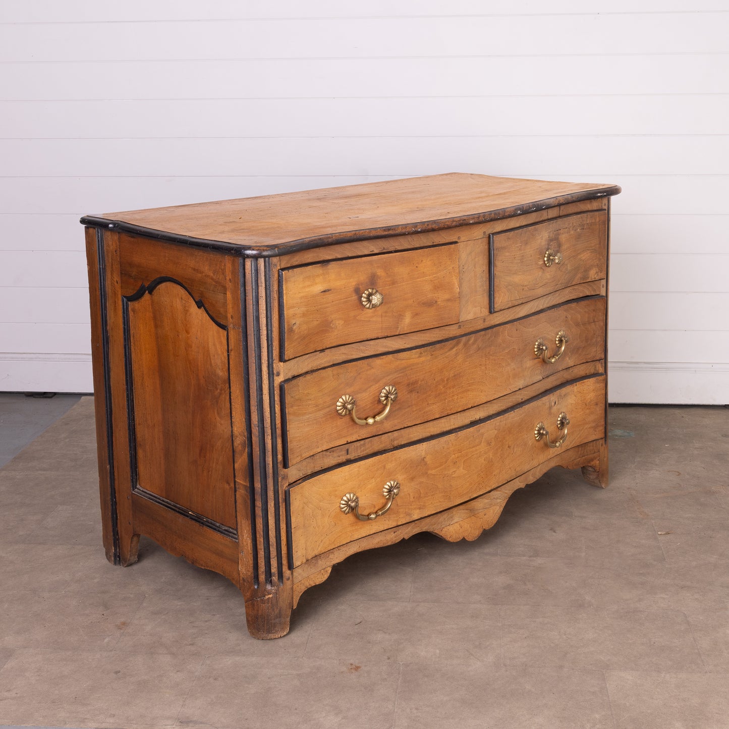 Beautiful Antique French Oak four drawer commode from Provence