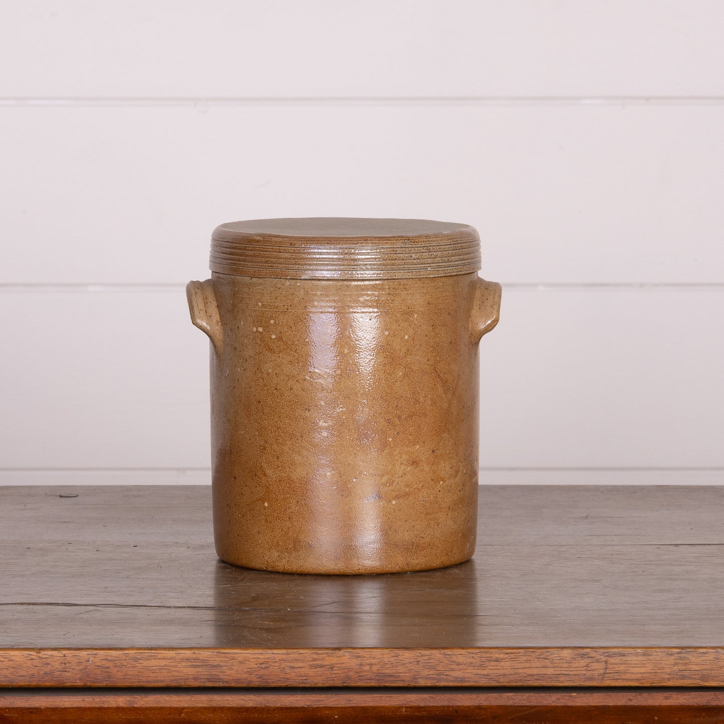 Antique French Earthenware confit pot from Provence