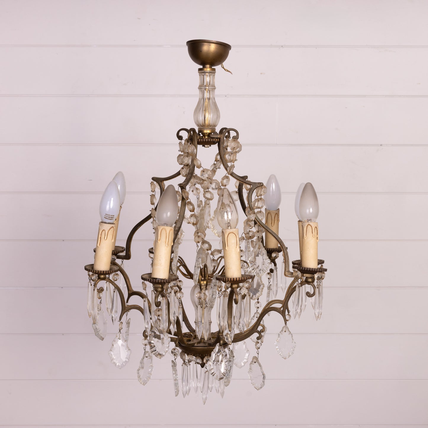 Beautiful Antique French 19th century chandelier from Provence