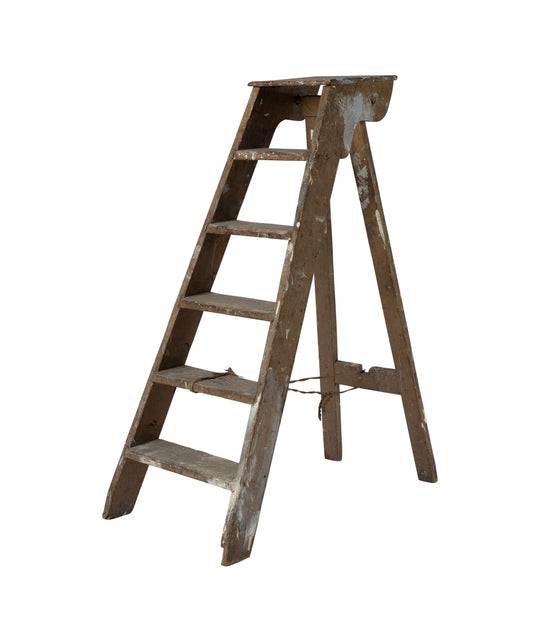 Vintage French ladder from a farmhouse in Provence