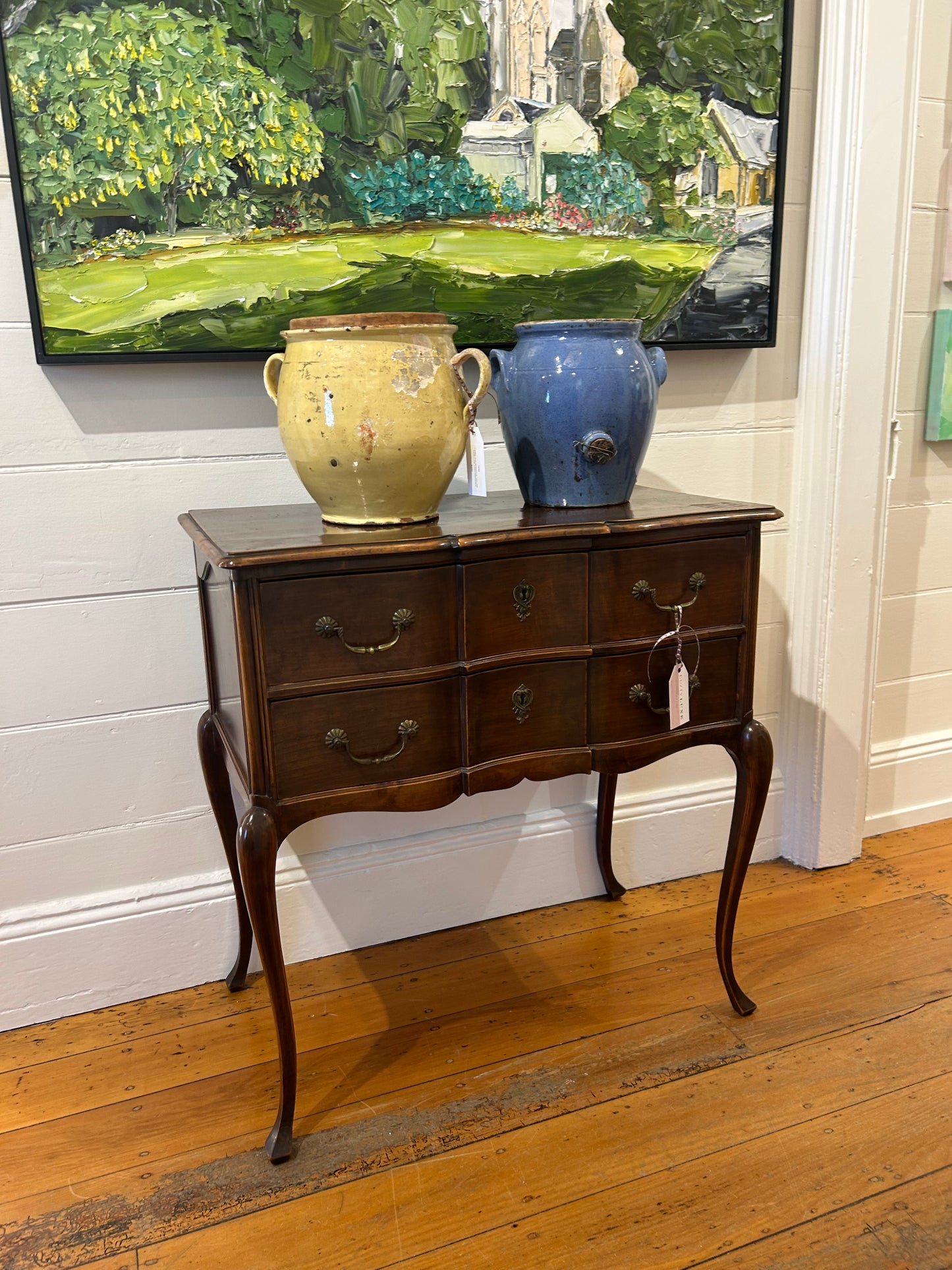 Gorgeous Antique French Petite Commode From the French Alps