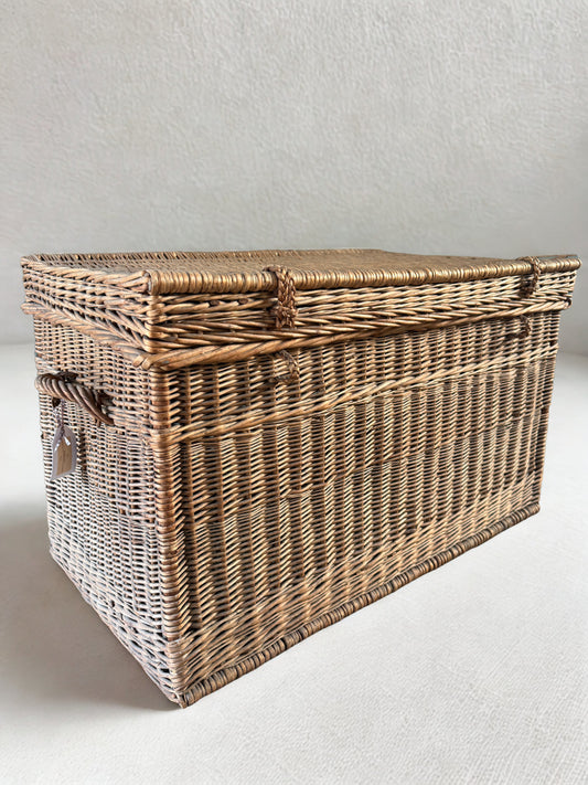 Beautiful oversized woven basket from Provence.