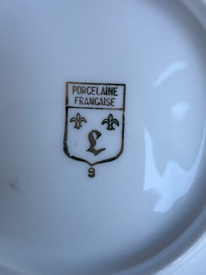 Elegant Antique French Platter in Holiday Gift Box – Perfect Christmas Present