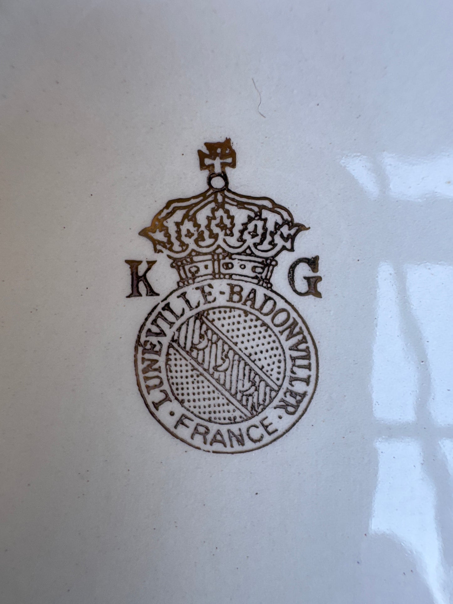 Elegant Antique French Platter in Holiday Gift Box – Perfect Christmas Present