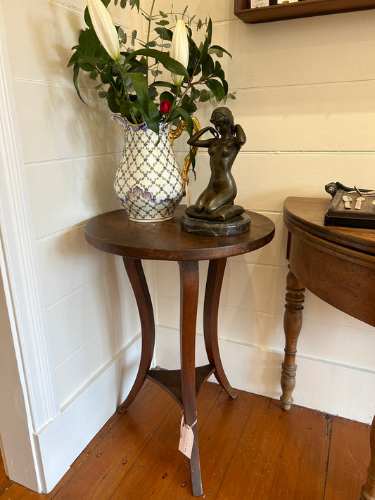 Lovely vintage French Oak Hall table from the French Alps