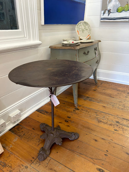 Antique French Bistro Table from Paris