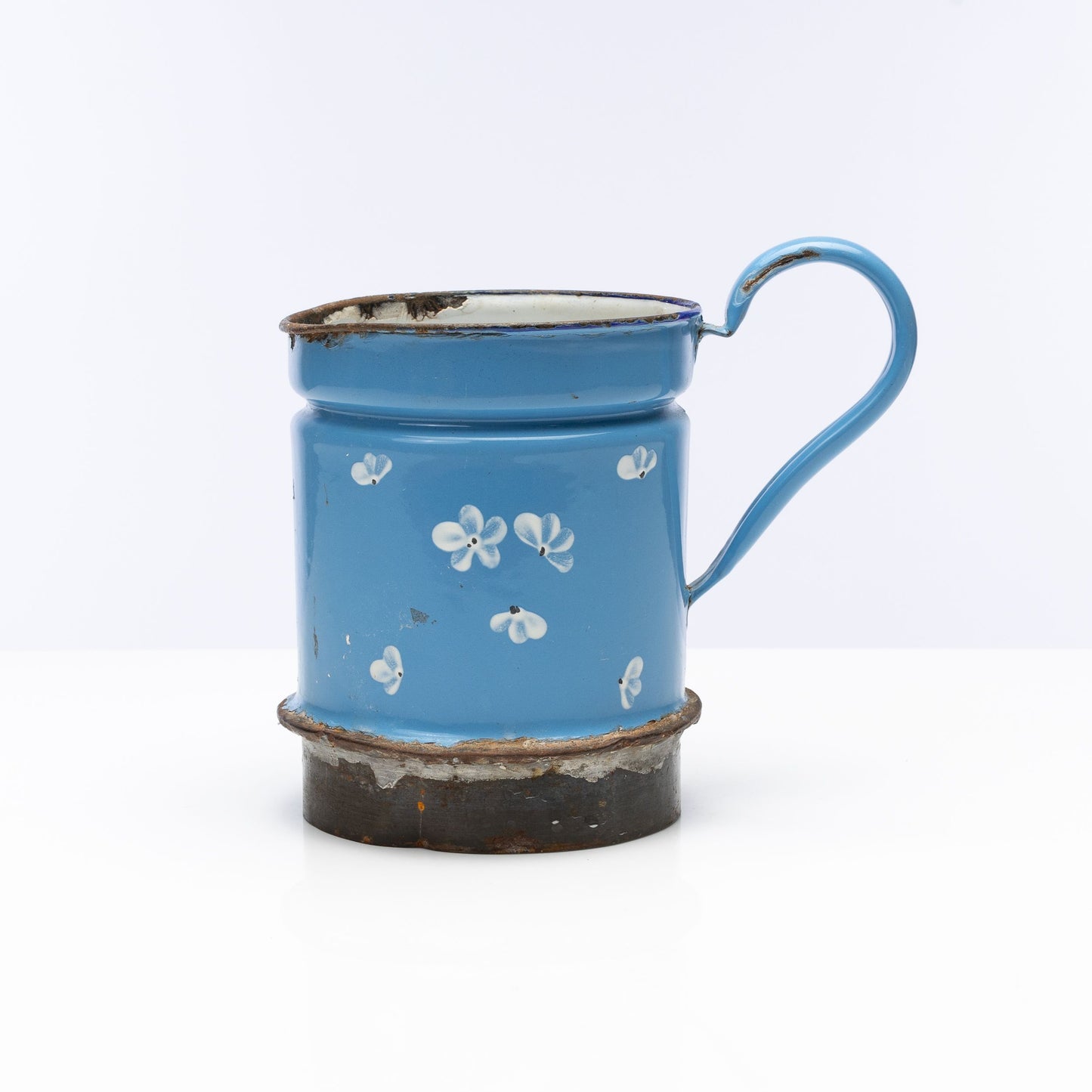 Vintage French Enamel jug from The French Alps