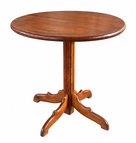 Antique French 'gueridon' pedestal Table from Provence