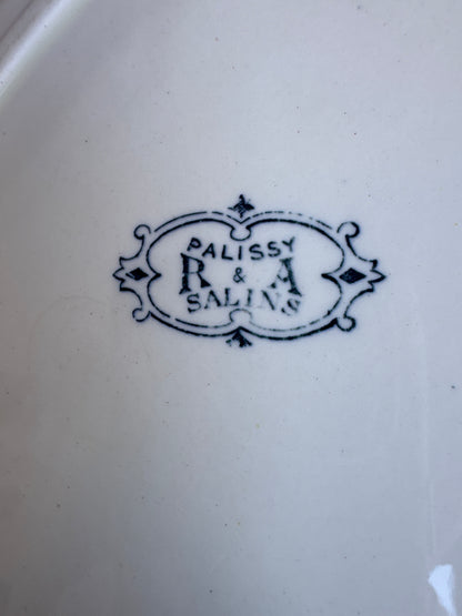 Elegant Antique French Platter in Holiday Gift Box – Perfect Christmas Present