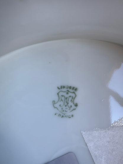 Elegant Antique French Cake Stand in Holiday Gift Box – Perfect Christmas Present