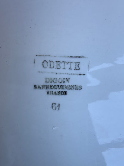 Elegant Antique French Platter in Holiday Gift Box – Perfect Christmas Present