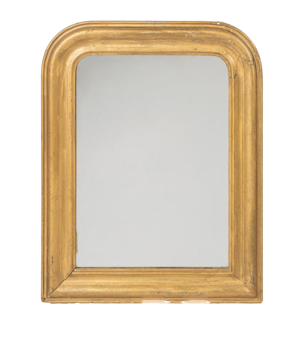 19th Century Antique French Gilt Louis Philippe Mirror, Circa 1860