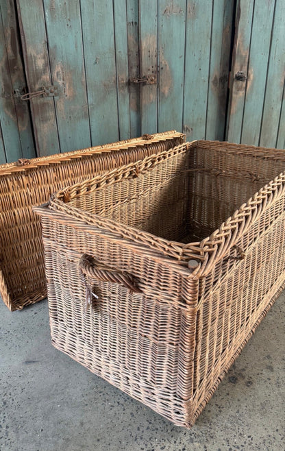Beautiful oversized woven basket from Provence