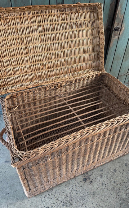 Beautiful oversized woven basket from Provence