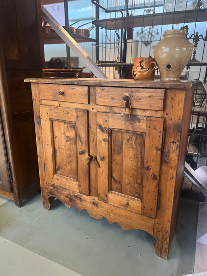 19th century antique French Alpine Cabinet/sideboard from the French Alps.