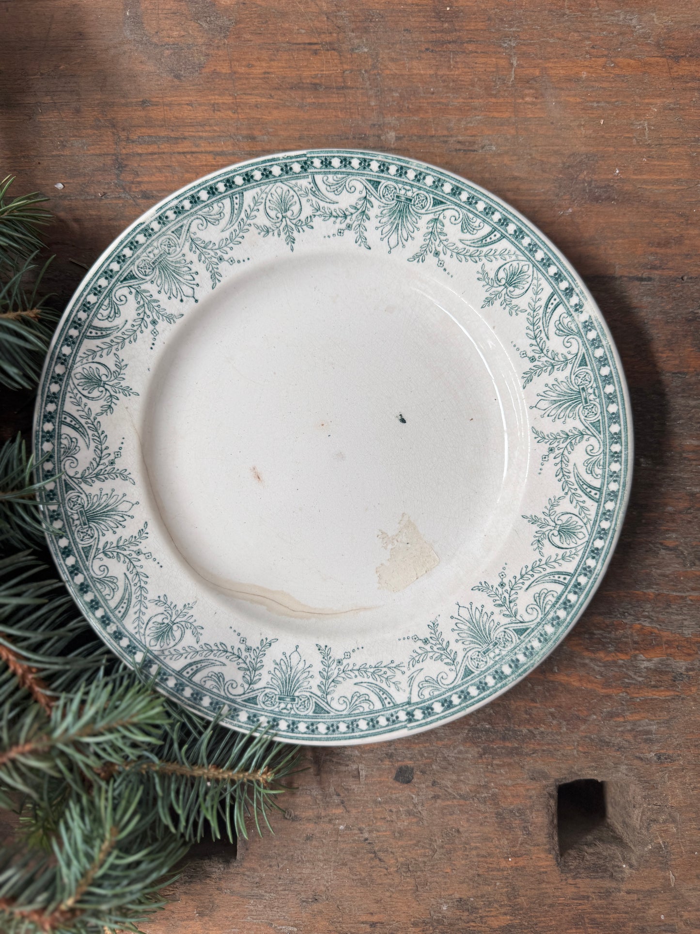 Vintage French Plate - Christmas Edition 
-  Perfect Christmas Present