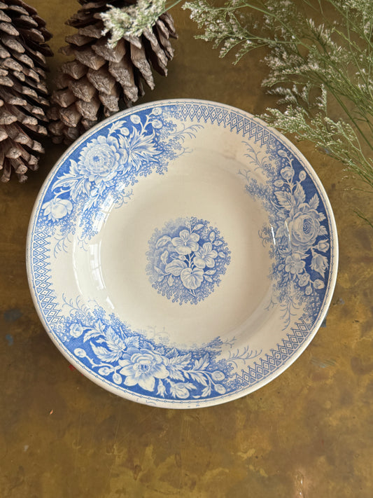 Elegant Antique French Bowl in Holiday Gift Box – Perfect Christmas Present