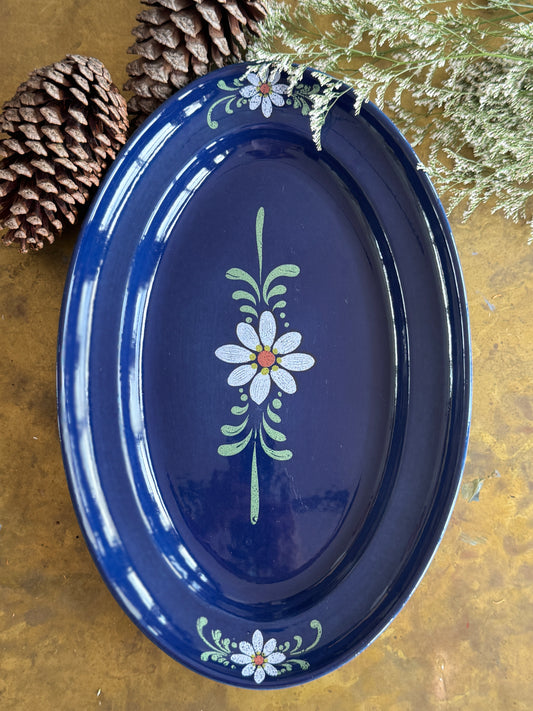 Elegant Antique French Platter in Holiday Gift Box – Perfect Christmas Present