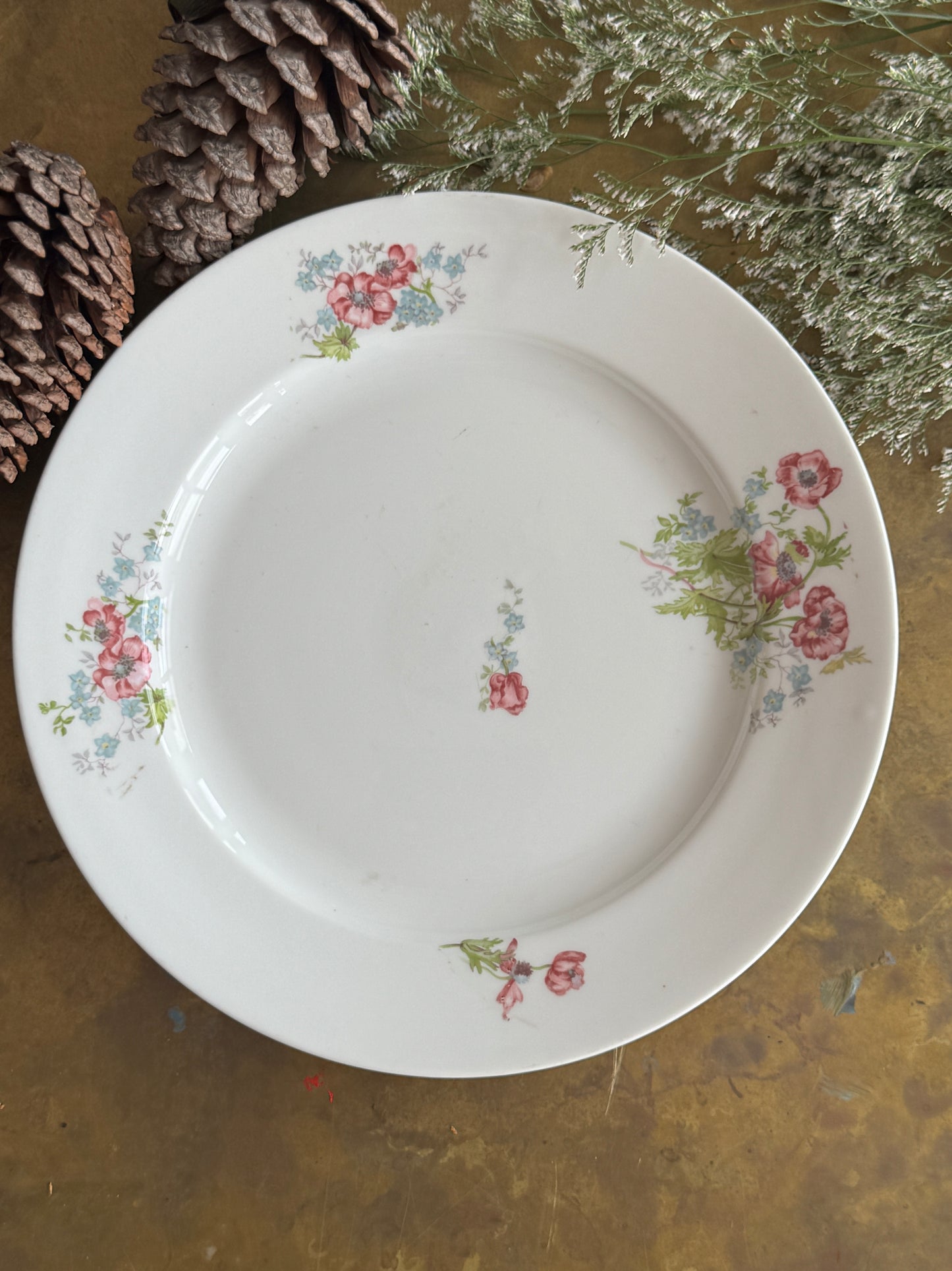 Elegant Antique French Platter in Holiday Gift Box – Perfect Christmas Present