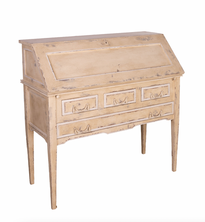 Vintage French writers desk with drop down table and am,ple storage from a 5* hotel in Courcheval&nbsp;