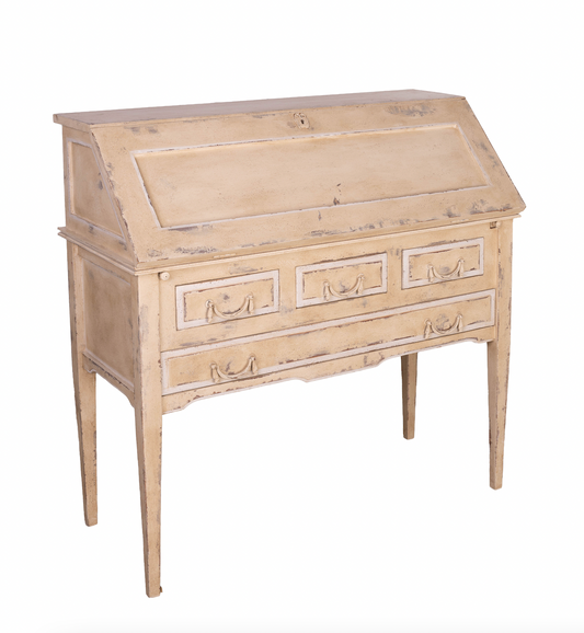 Vintage French writers desk with drop down table and am,ple storage from a 5* hotel in Courcheval&nbsp;