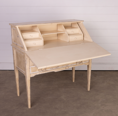 Vintage French writers desk with drop down table and am,ple storage from a 5* hotel in Courcheval&nbsp;