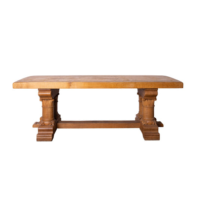 Antique French Oak Refectory Table from Provence