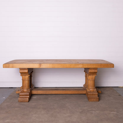 Antique French Oak Refectory Table from Provence