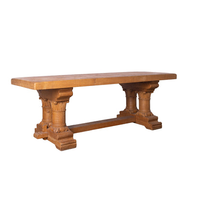 Antique French Oak Refectory Table from Provence