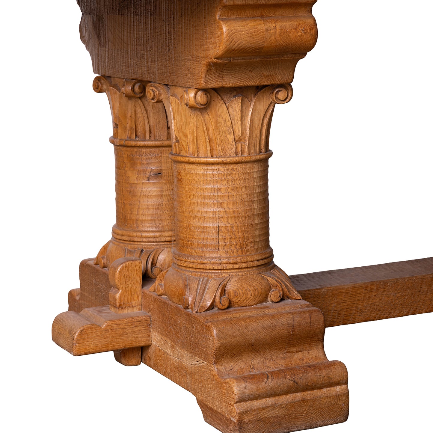 Antique French Oak Refectory Table from Provence