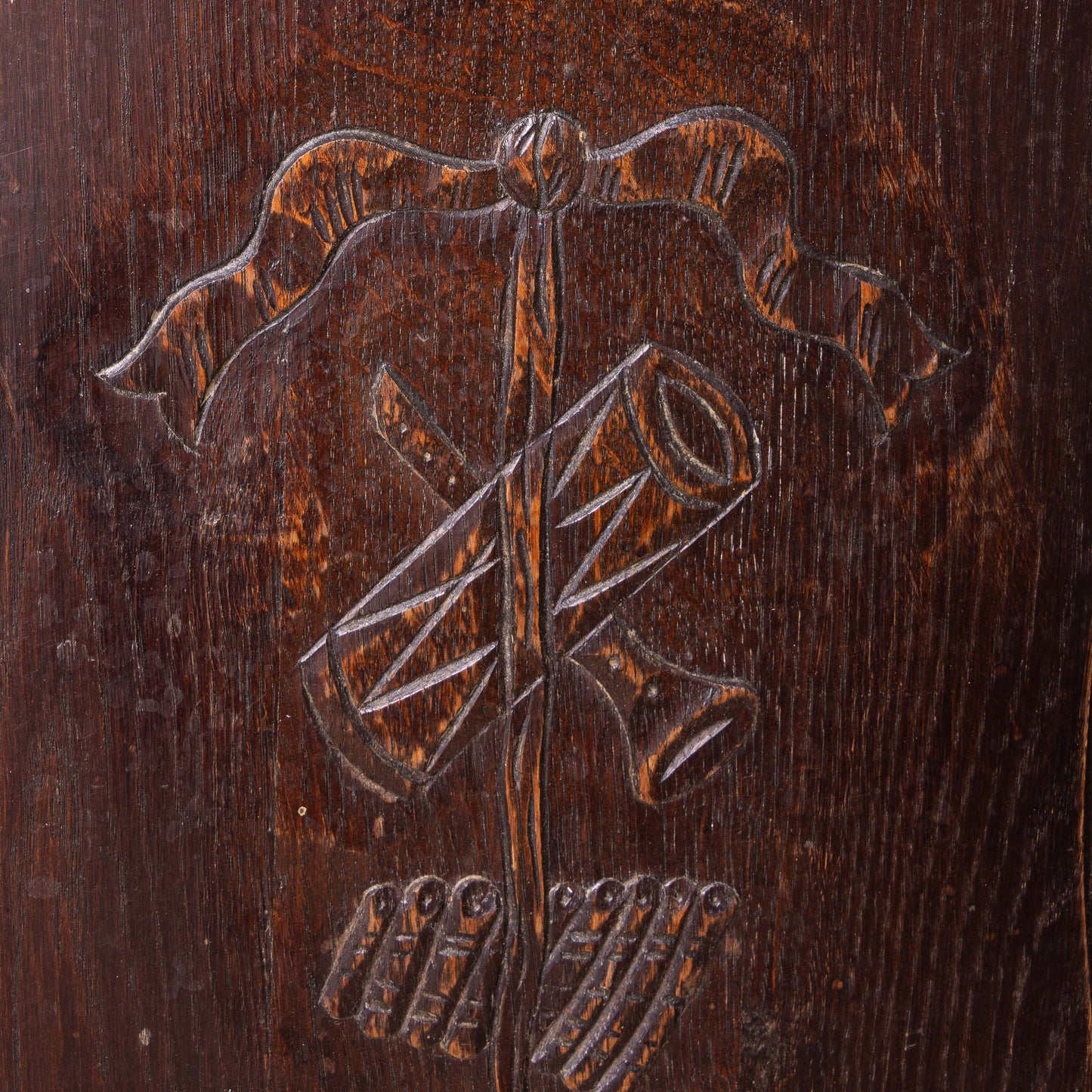 Antique French 'confiturier' sideboard from Bretagne.