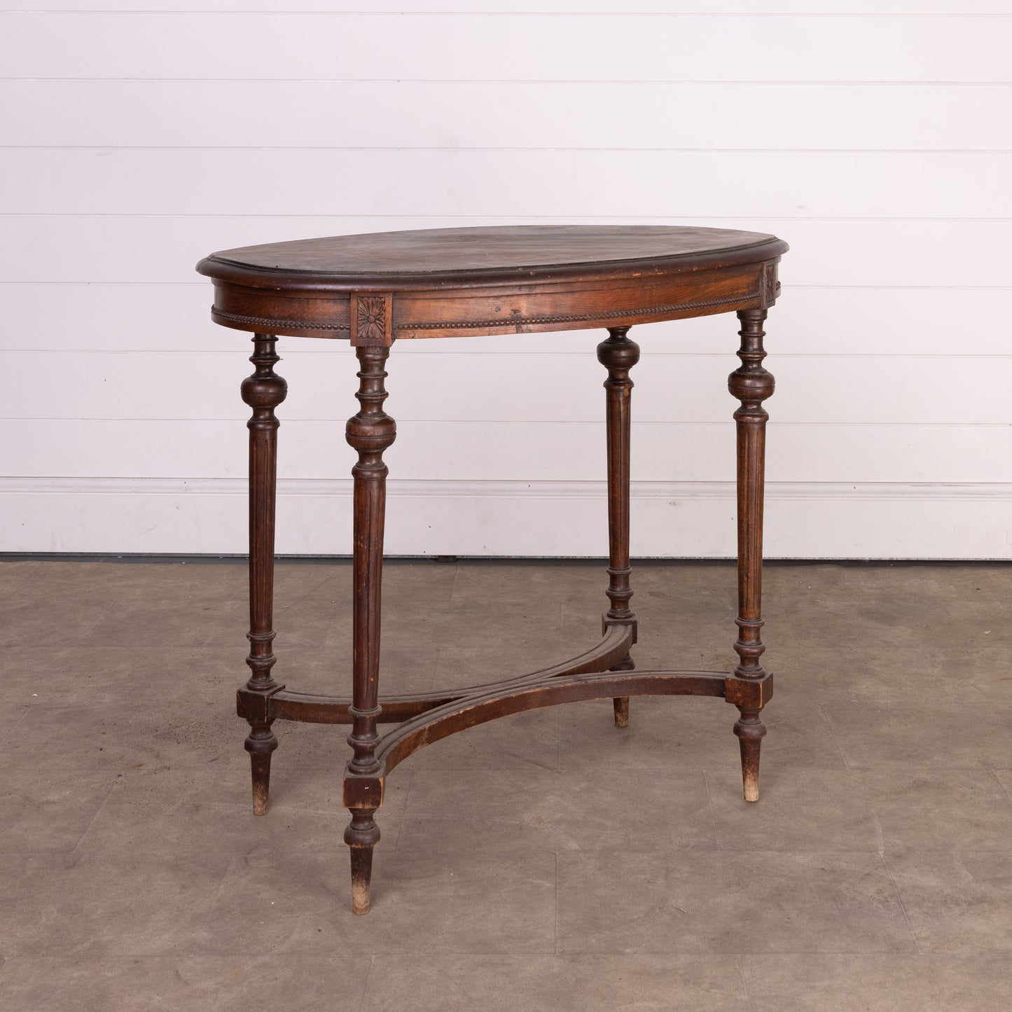 Beautiful decorative Louis XII style side table from Provence
