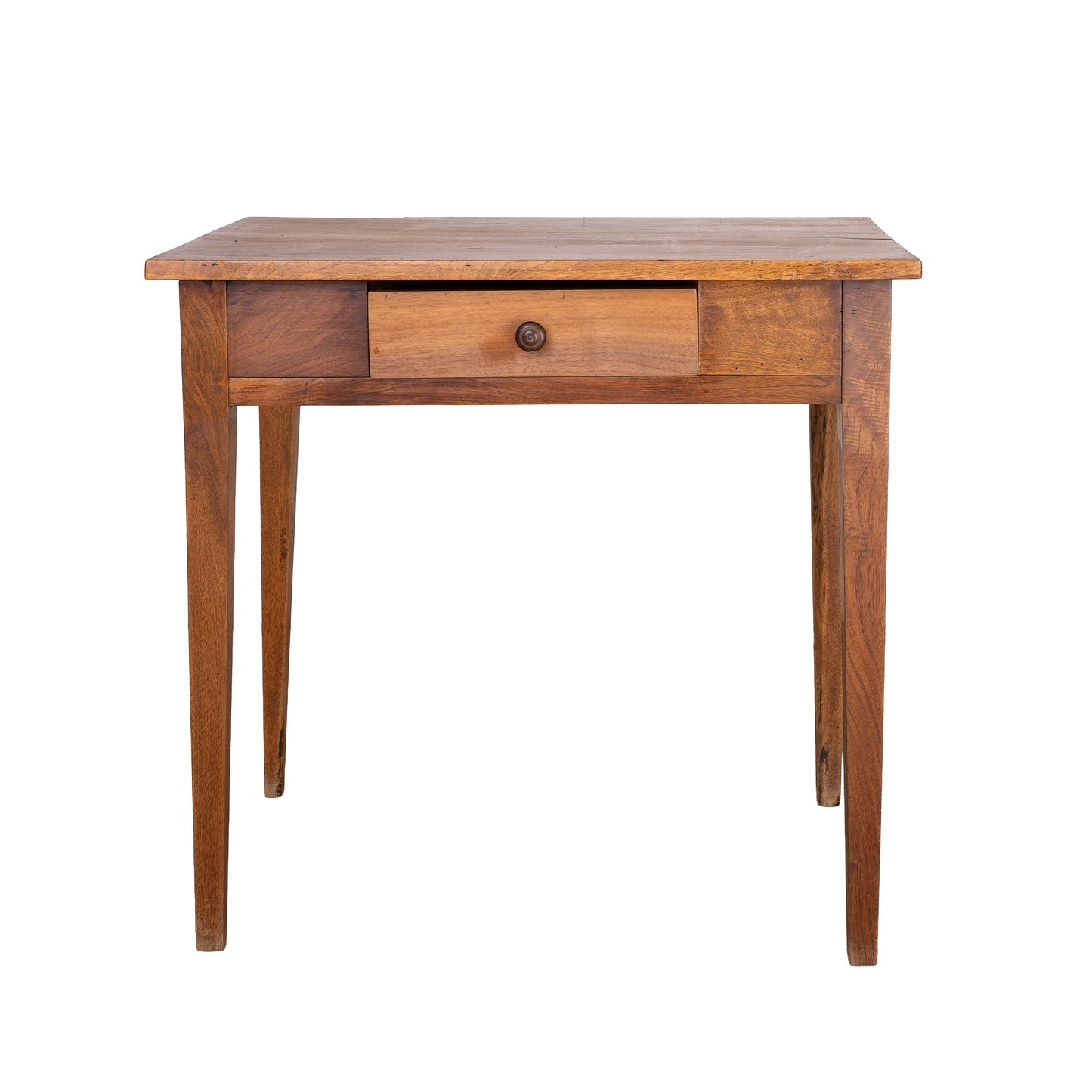 Lovely vintage French desk with large central drawer from the Alps