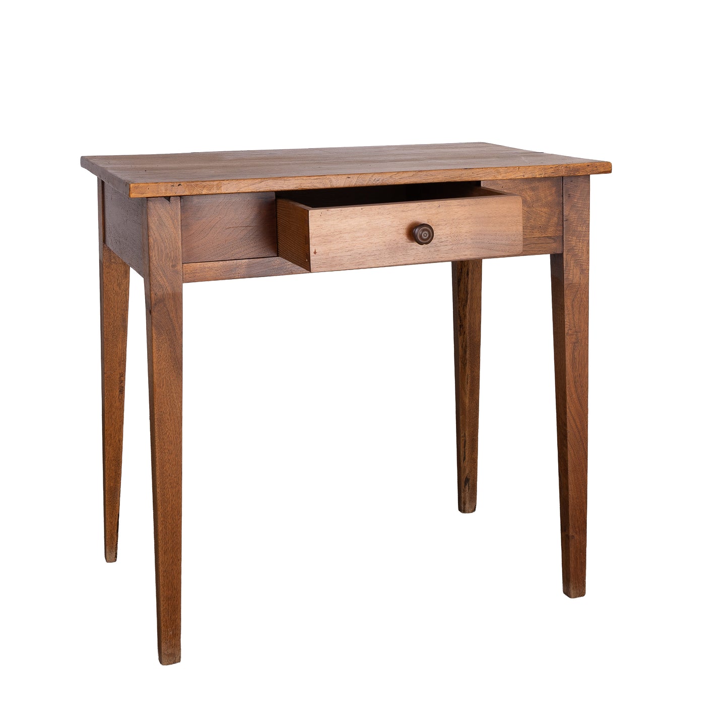 Lovely vintage French desk with large central drawer from the Alps