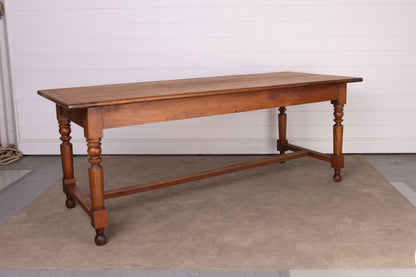 Beautiful antique French farmhouse dining table from Courchevel