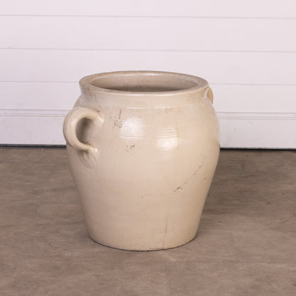 Impressive Antique French Large confit pot from Provence