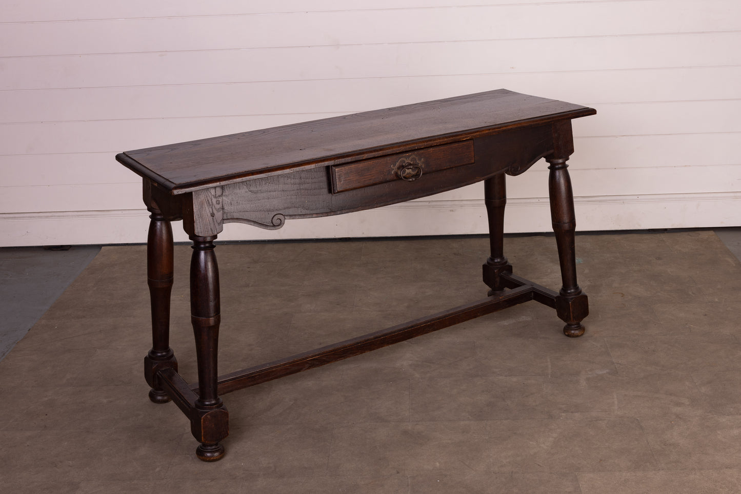 Antique French Walnut console table from the Alps