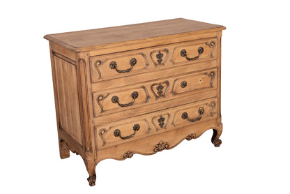 Antique French three drawer commode from Provence