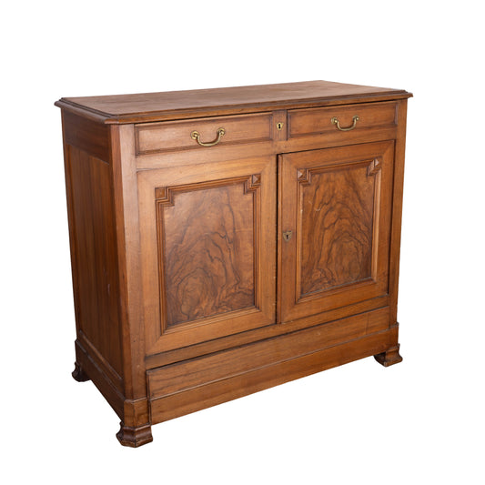 Antique French Walnut Sideboard from Provence