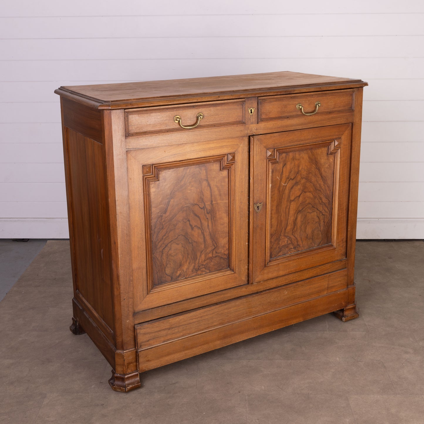 Antique French Walnut Sideboard from Provence