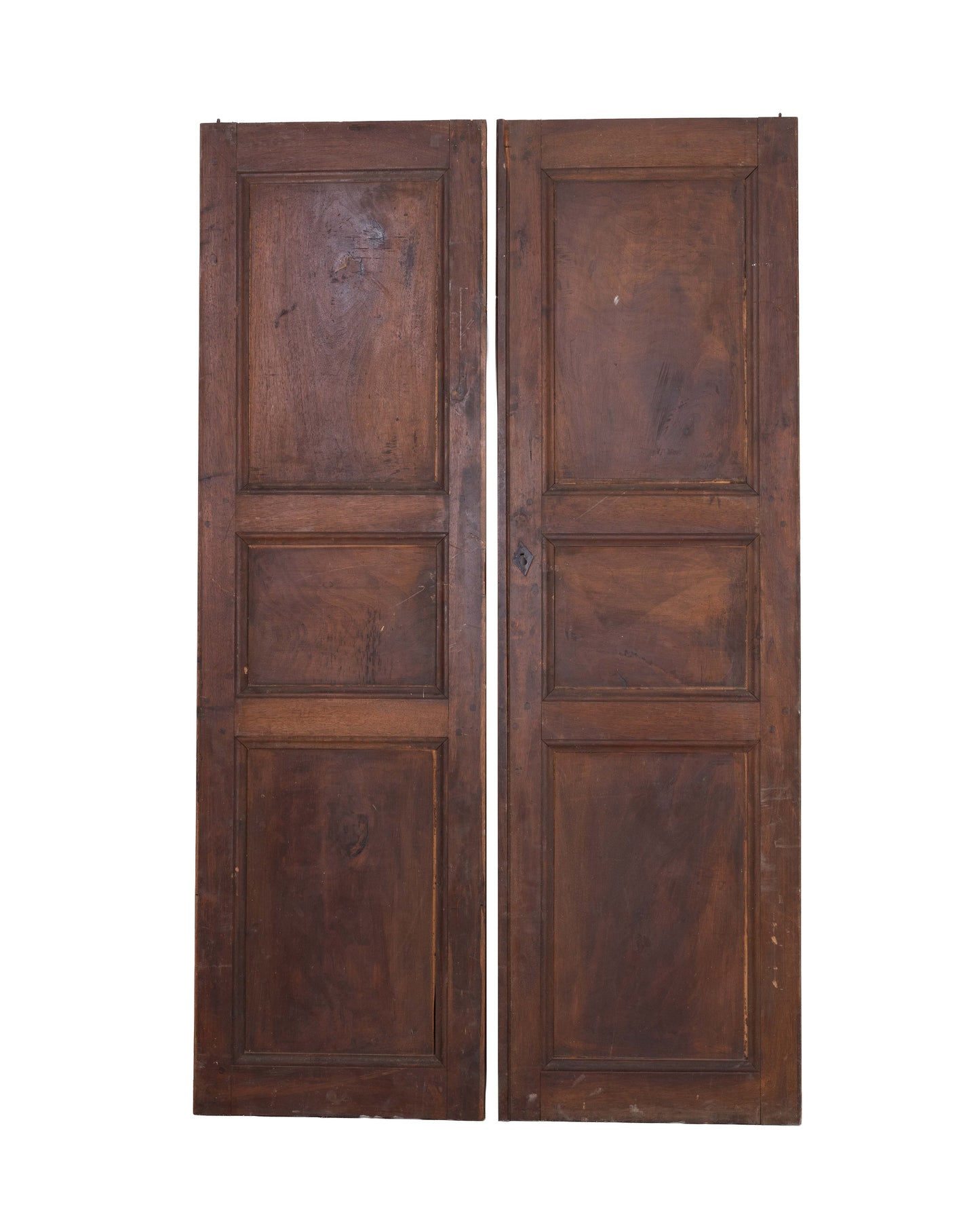 Pair of Antique French Armoire cupboard doors from a collection in Provence