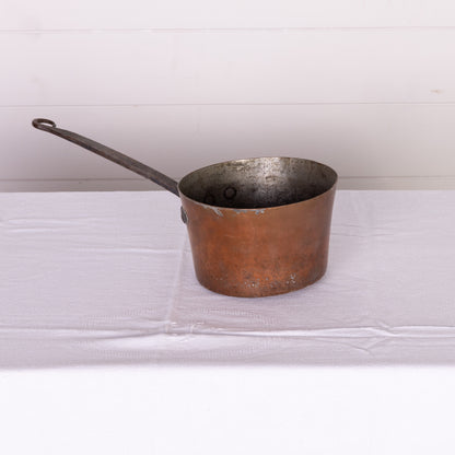 Antique French copper pan from Provence