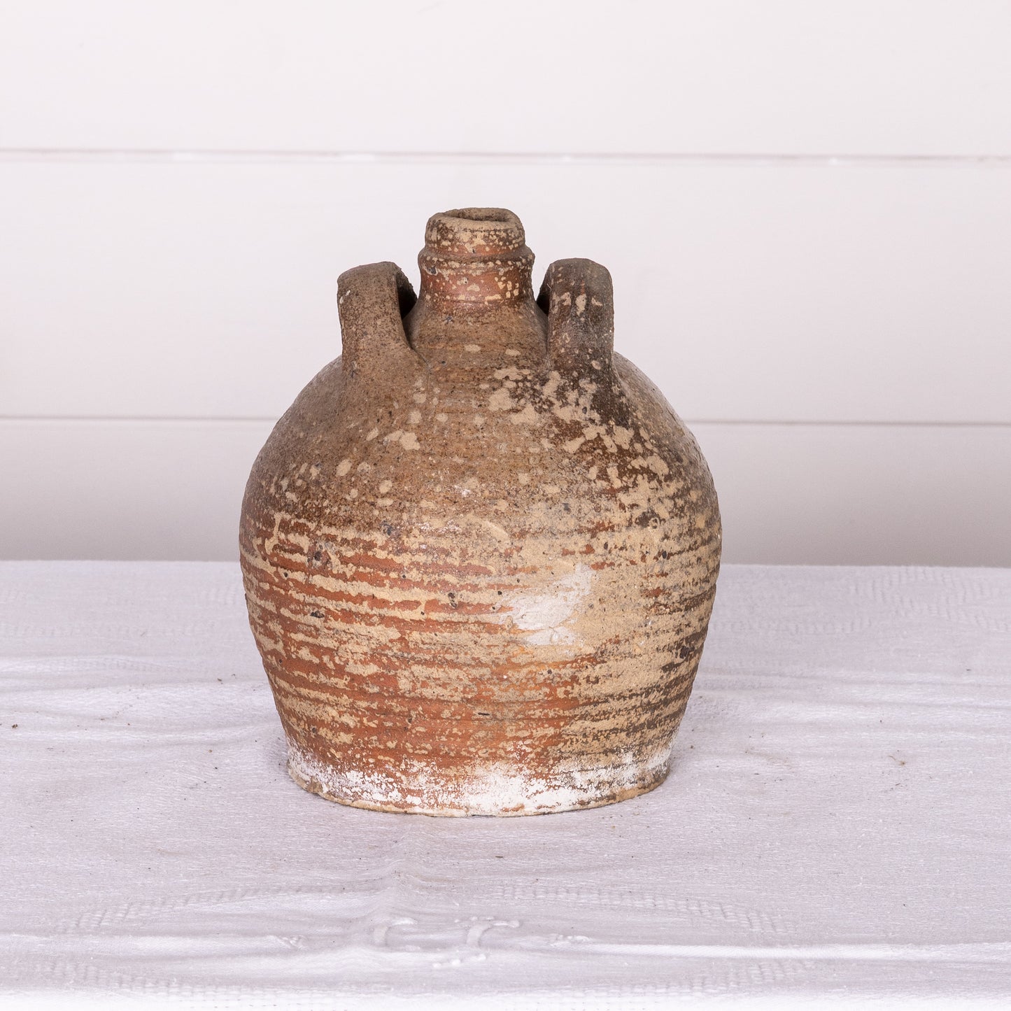 Antique French earthenware vessel from a collection sourced in Ile sur la Sorgue, Provence